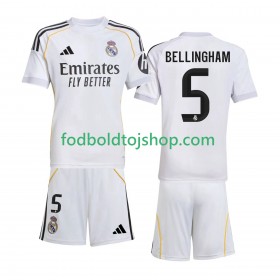 Real Madrid Jude Bellingham 5 Børn Hjemme Fodboldsæt 2025-26 S/S (+ Korte bukser)